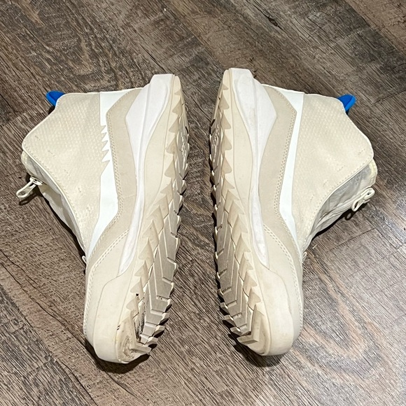 Sorel Women's ONA 718 Mid Shoe Chalk White Hyper Blue - Picture 7 of 9